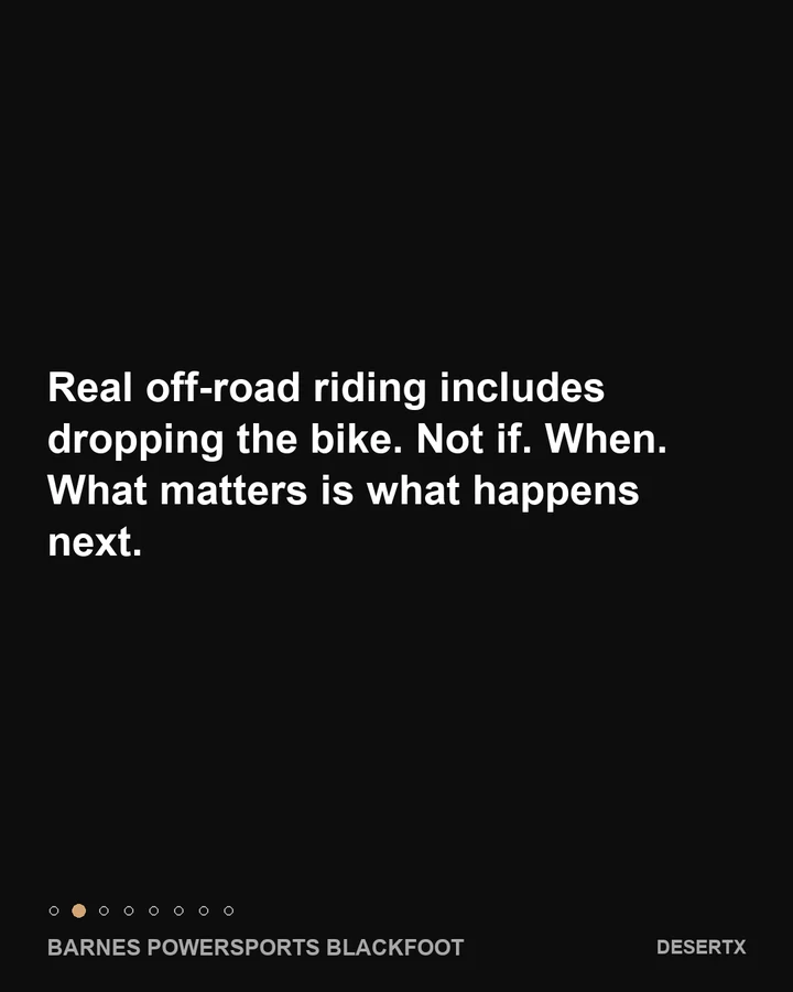 Built for real off-road life, slide 2 of 8