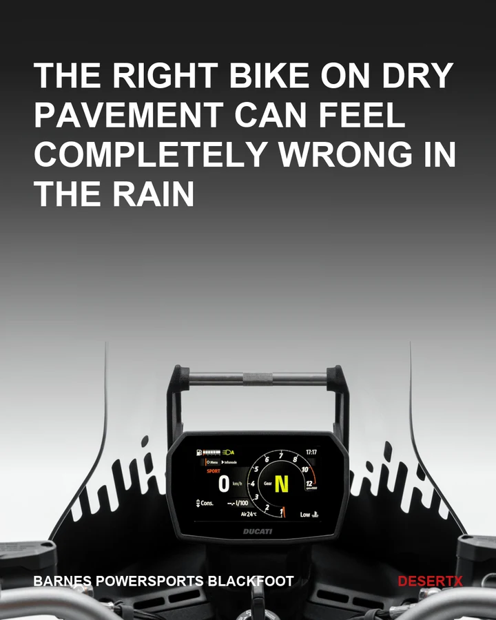 Six riding modes, including Rally, slide 1 of 8