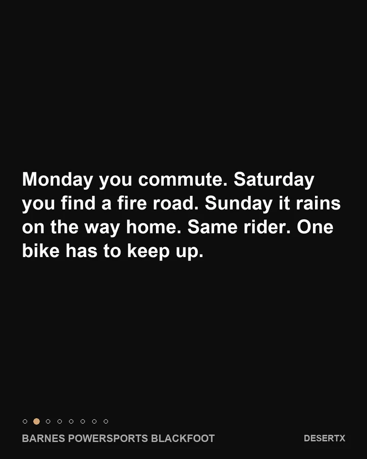 Six riding modes, including Rally, slide 2 of 8