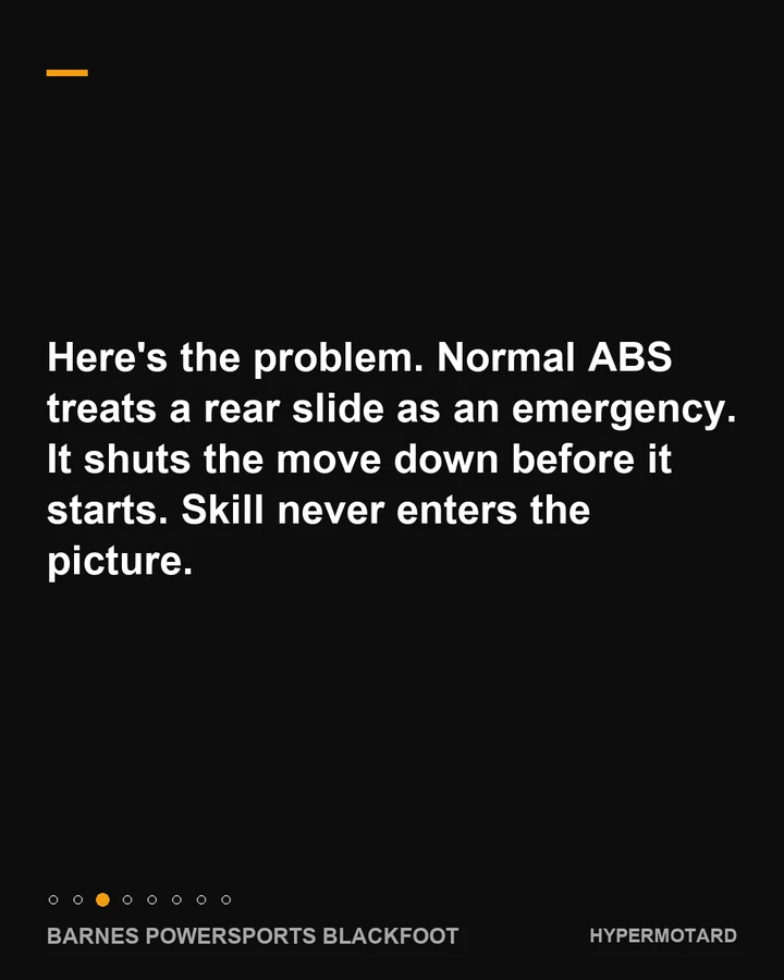 Cornering ABS with Slide-by-Brake, slide 3 of 8