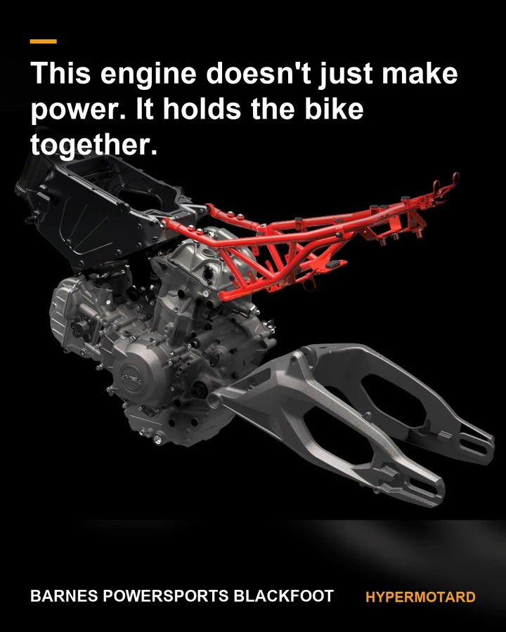 The aluminium monocoque frame, slide 1 of 8