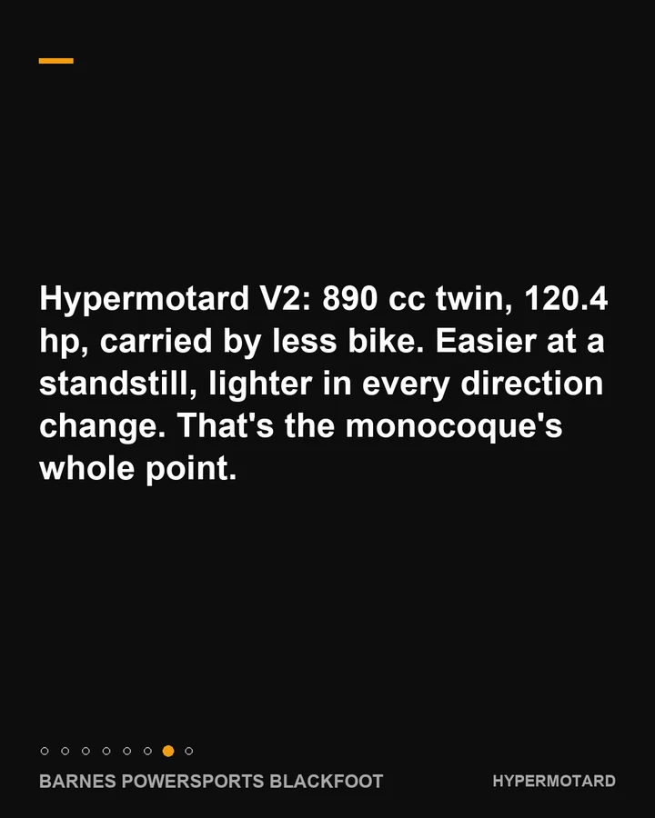 The aluminium monocoque frame, slide 7 of 8