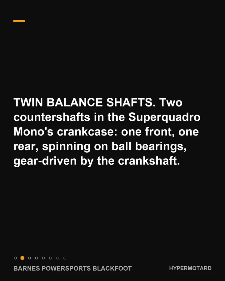 Twin balance shafts, slide 2 of 8