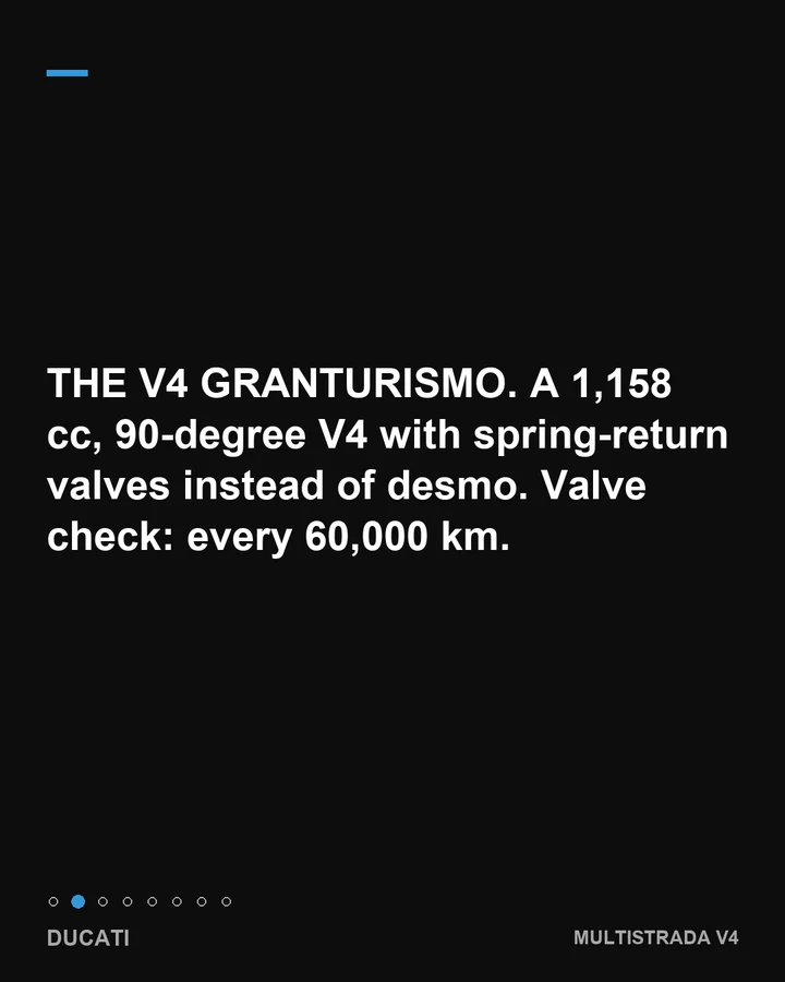 The V4 Granturismo engine, slide 2 of 8