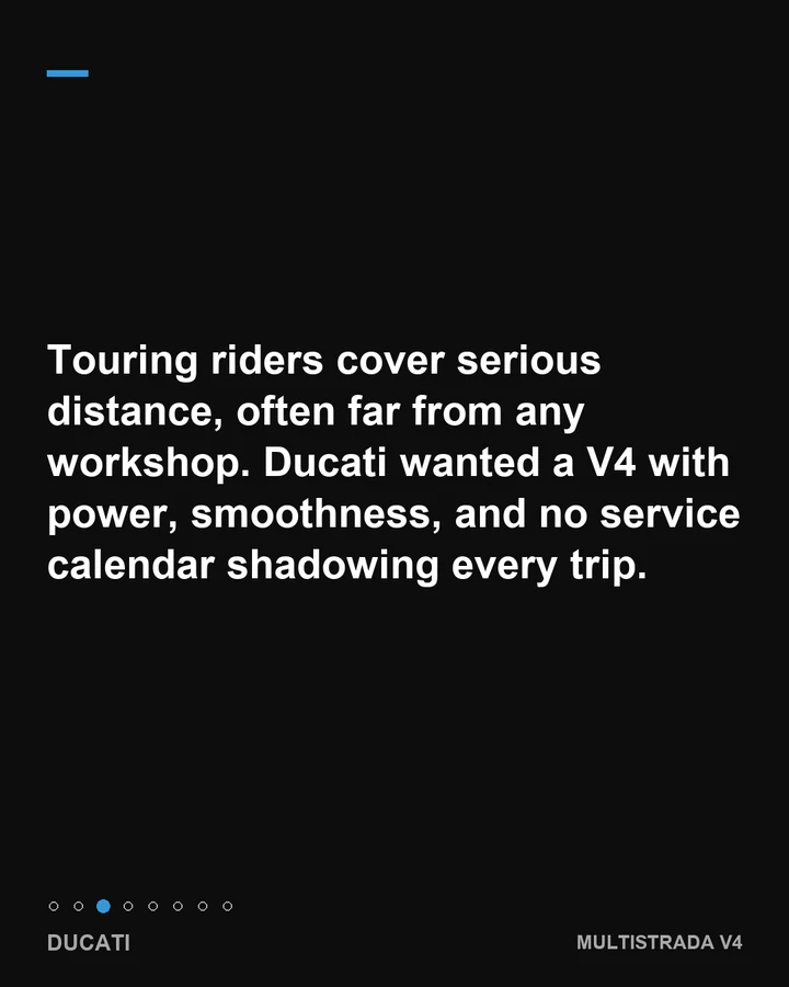 The V4 Granturismo engine, slide 3 of 8