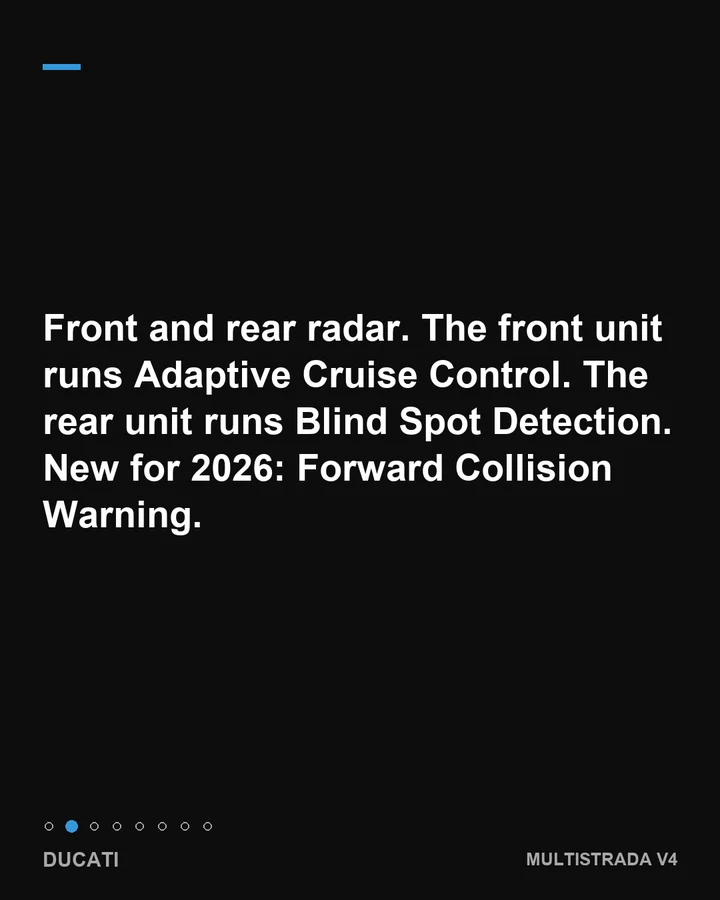 Front and rear radar, slide 2 of 8