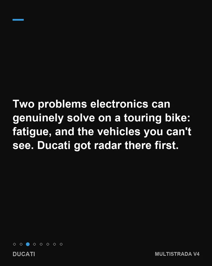 Front and rear radar, slide 3 of 8