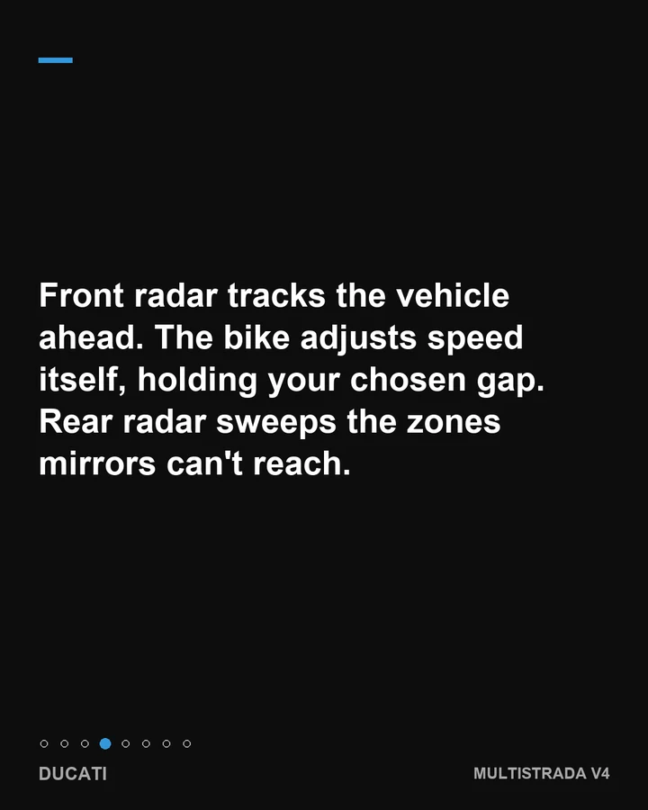 Front and rear radar, slide 4 of 8