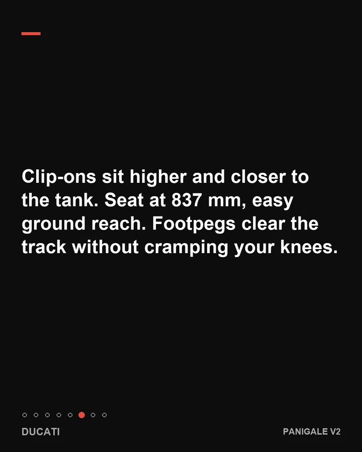 A new riding position, slide 6 of 8