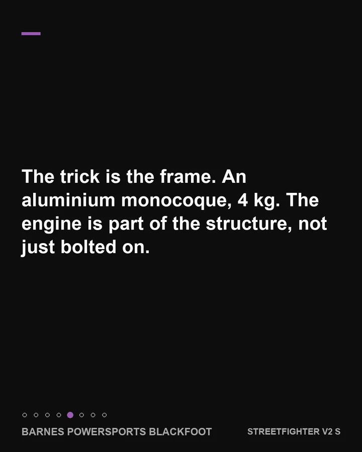 The 4 kg monocoque frame, slide 5 of 8