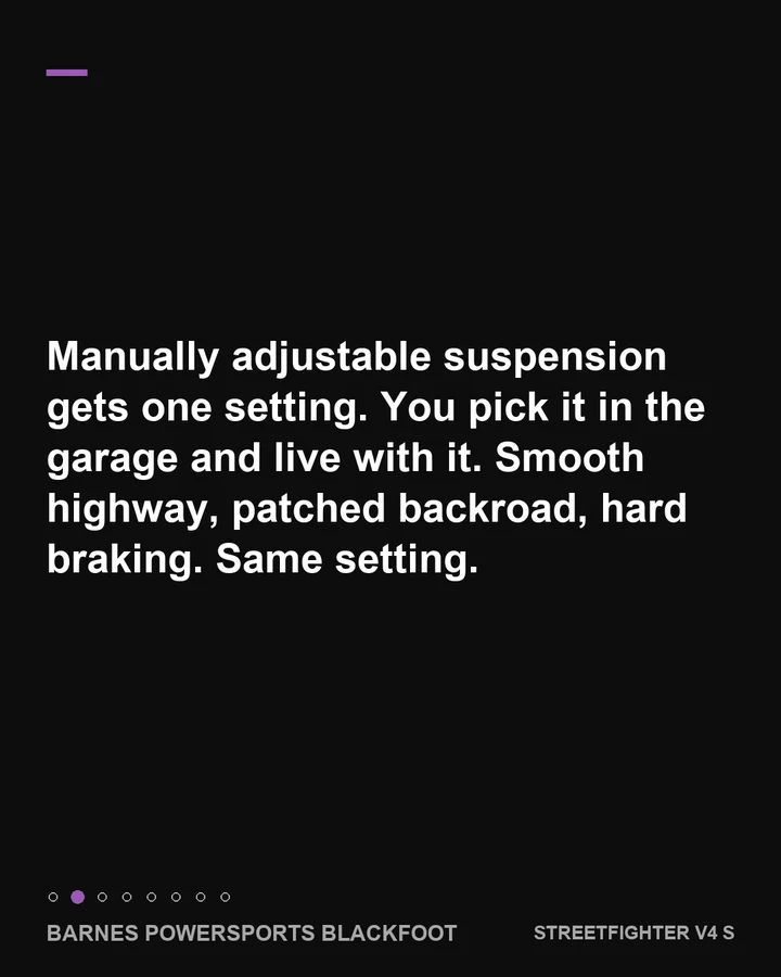 Suspension that sets itself, slide 2 of 8