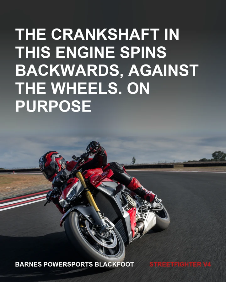 The counter-rotating crankshaft, slide 1 of 8